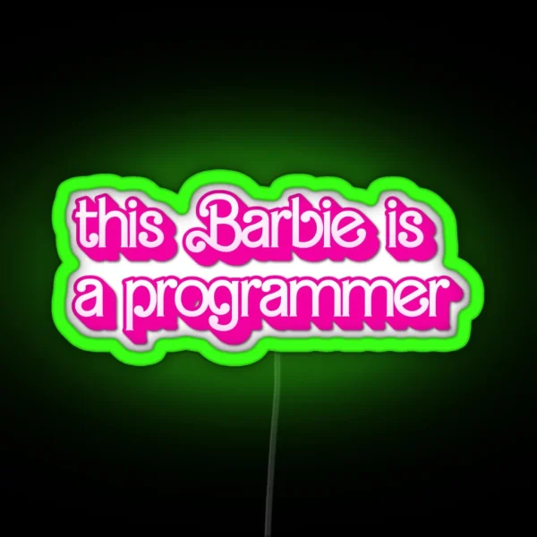 Programmer RGB Neon Sign