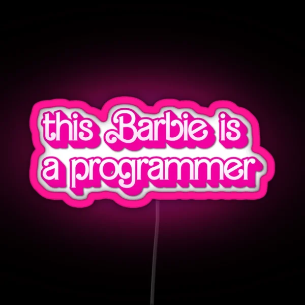Programmer RGB Neon Sign