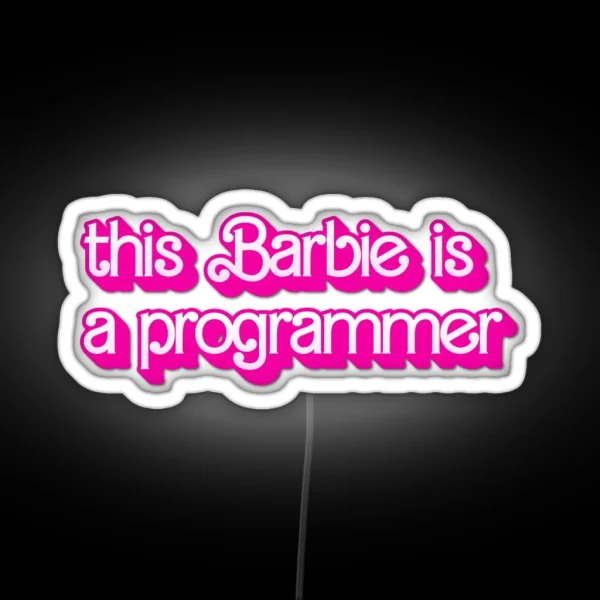Programmer RGB Neon Sign