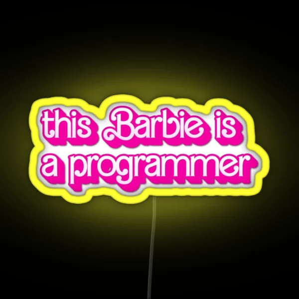 Programmer RGB Neon Sign
