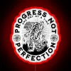 Motivational Sobriety Reminder: Strive for Progress Over Perfection Daily