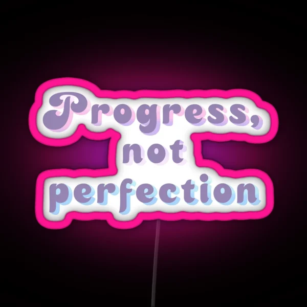 Progress RGB Neon Sign