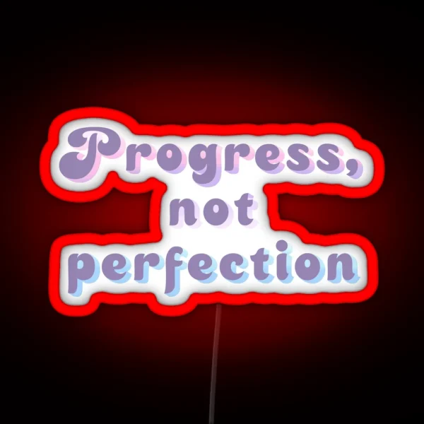 Progress RGB Neon Sign