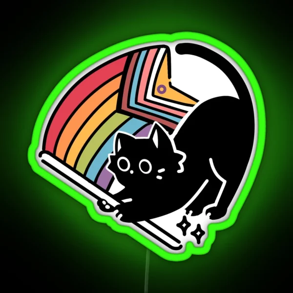 Progressive Cat Pride RGB Neon Sign