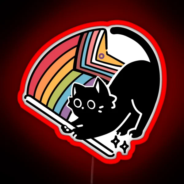 Progressive Cat Pride RGB Neon Sign