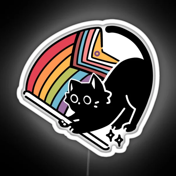 Progressive Cat Pride RGB Neon Sign