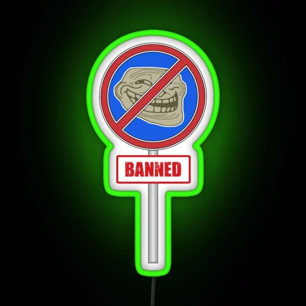 Prohibition RGB Neon Sign