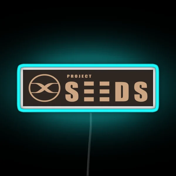 Project Seeds RGB Neon Sign