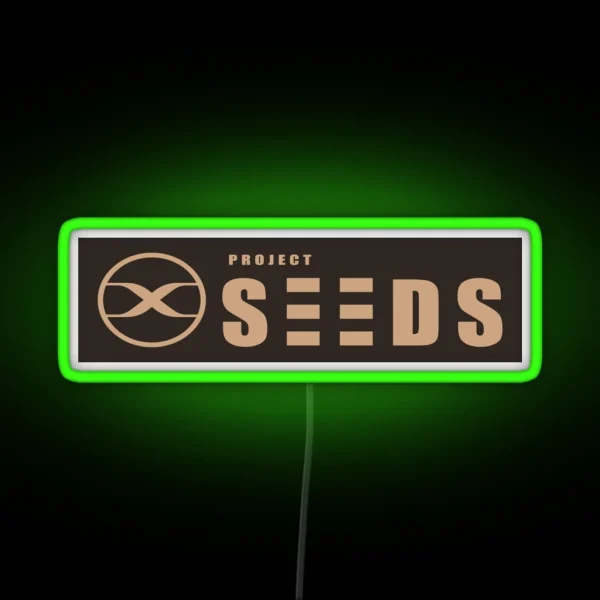 Project Seeds RGB Neon Sign