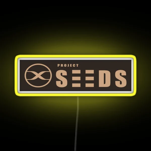 Project Seeds RGB Neon Sign