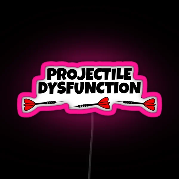 Projectile Dysfunction RGB Neon Sign