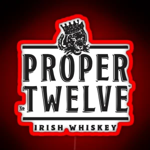 Proper Twelve Irish RGB Neon Sign