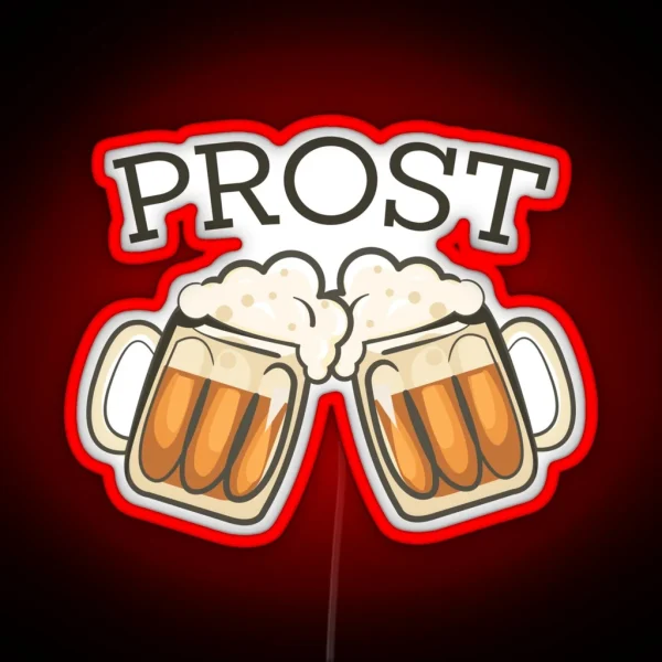 Prost Oktoberfest 2024 RGB Neon Sign