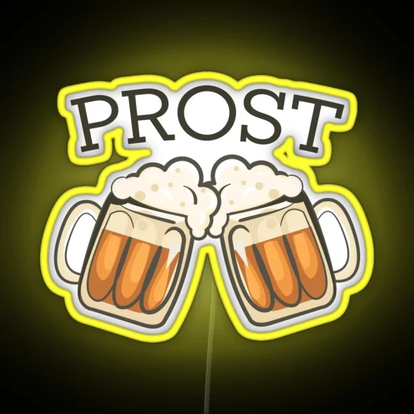 Prost Oktoberfest 2024 RGB Neon Sign