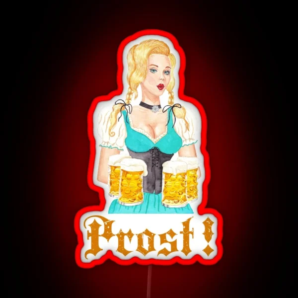 Prost Oktoberfest RGB Neon Sign