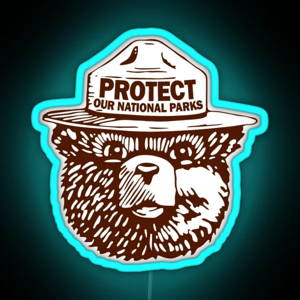 Protect Our Parks RGB Neon Sign