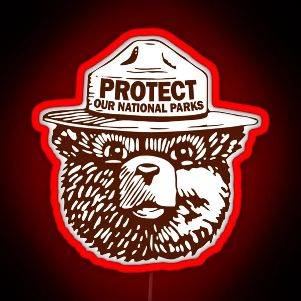 Protect Our Parks RGB Neon Sign