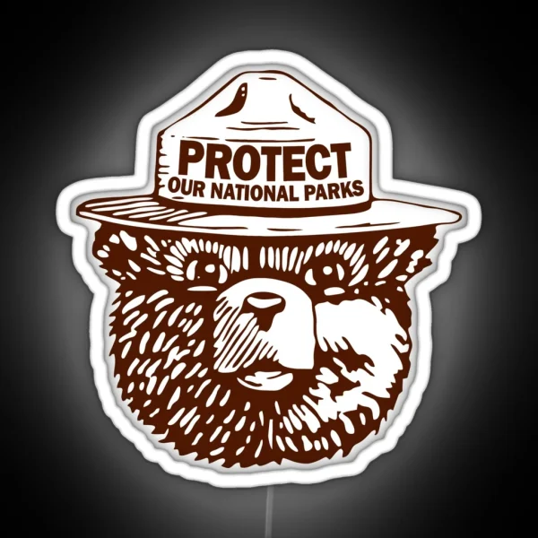 Protect Our Parks RGB Neon Sign