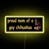 Retro Pride Neon Sign for LGBTQ+ Parents and Pet Owners