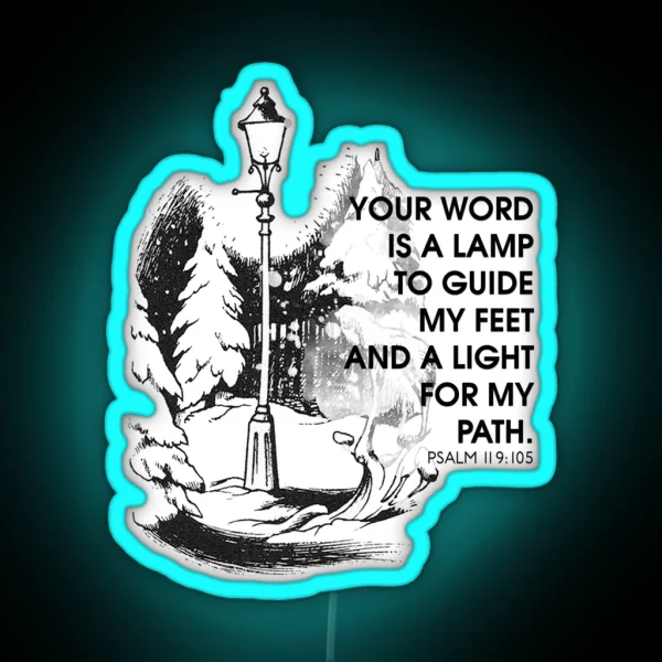 Psalm RGB Neon Sign