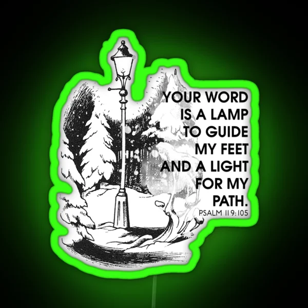Psalm RGB Neon Sign