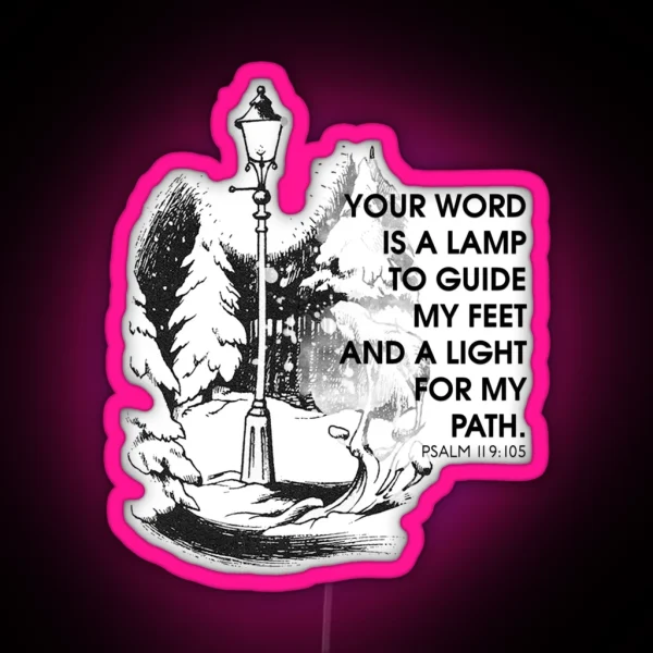 Psalm RGB Neon Sign