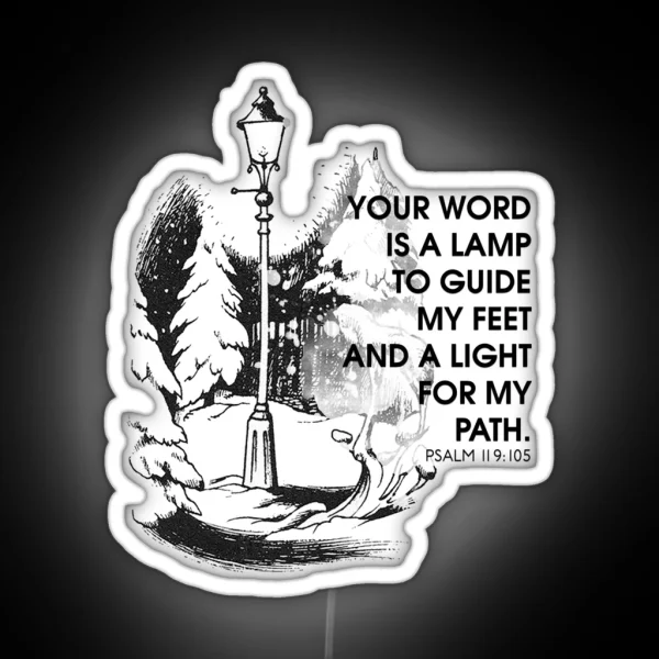 Psalm RGB Neon Sign