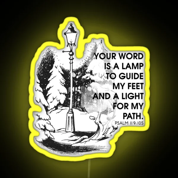 Psalm RGB Neon Sign