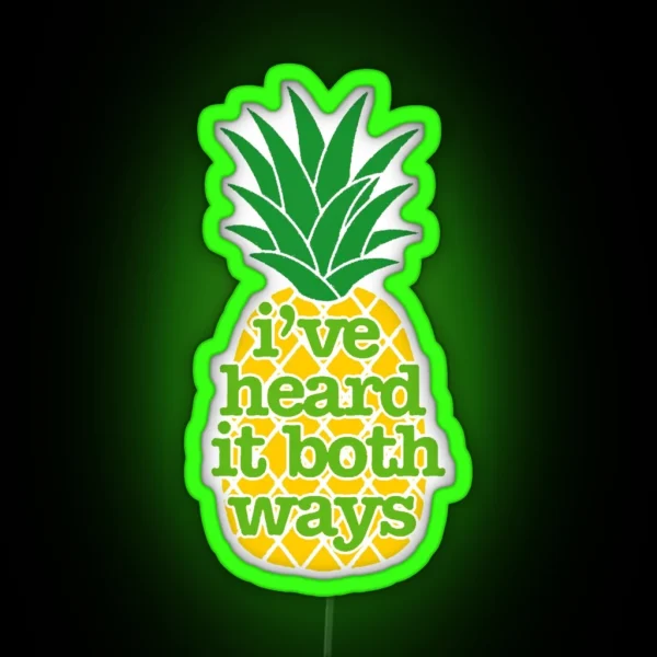Psych I Ve Heard It Both Ways RGB Neon Sign