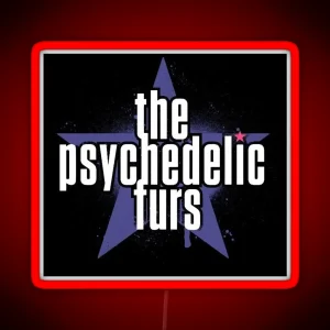 Psychedelic Furs New Logo RGB Neon Sign