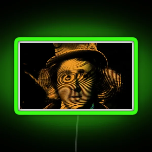 Psychedelic Wonka RGB Neon Sign