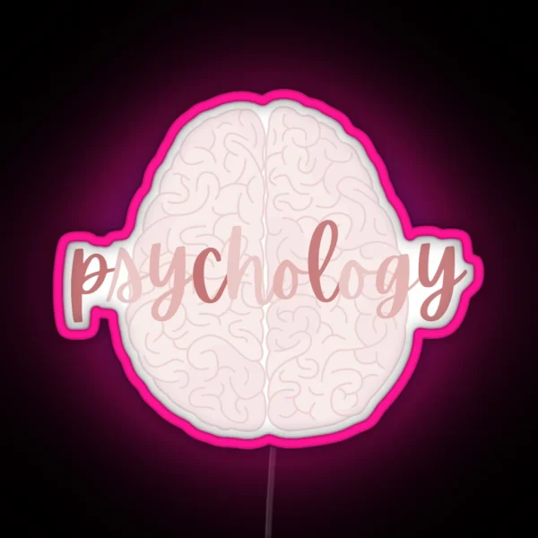 Psychology RGB Neon Sign