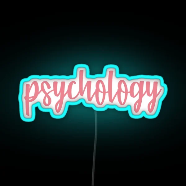 Psychology RGB Neon Sign