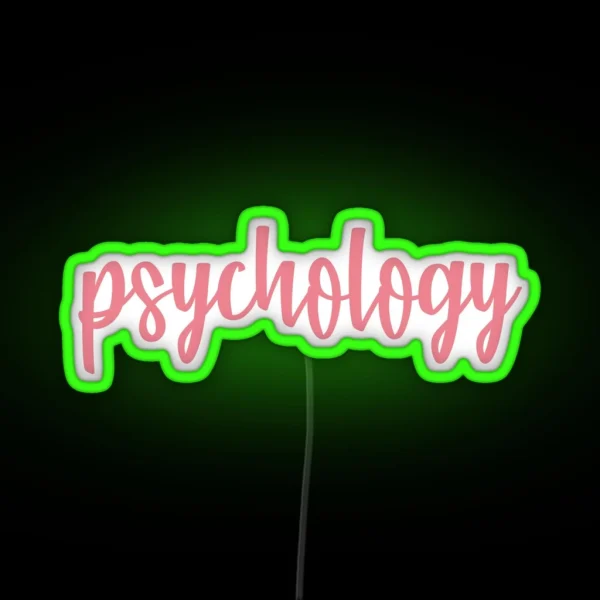 Psychology RGB Neon Sign