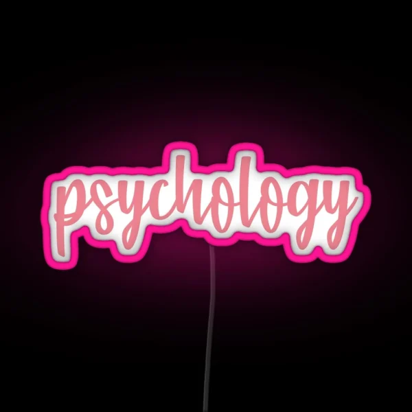 Psychology RGB Neon Sign