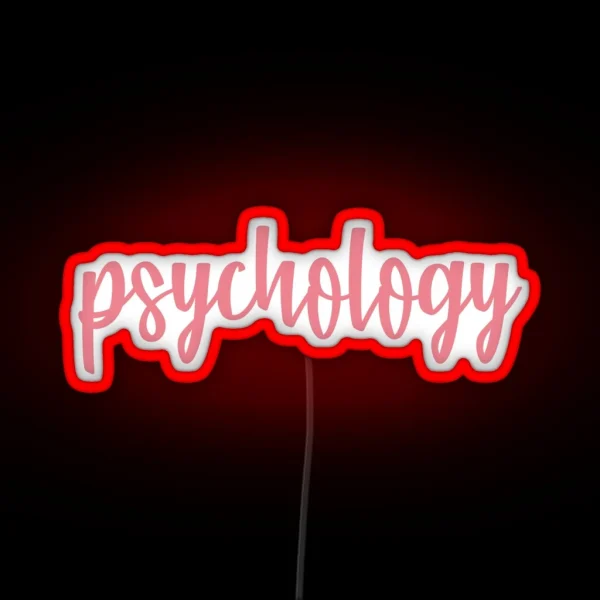 Psychology RGB Neon Sign