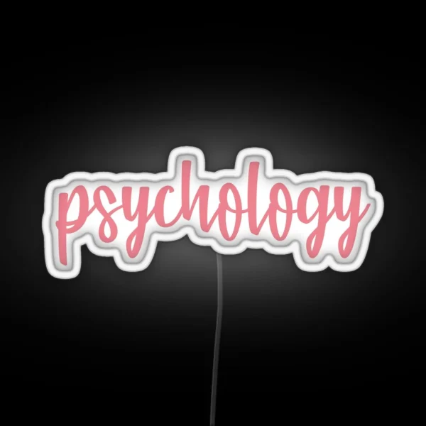 Psychology RGB Neon Sign