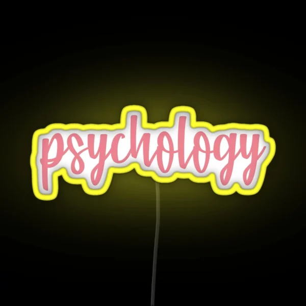 Psychology RGB Neon Sign