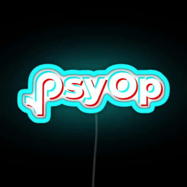 Psyop RGB Neon Sign