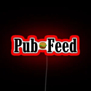 Pub Feed RGB Neon Sign