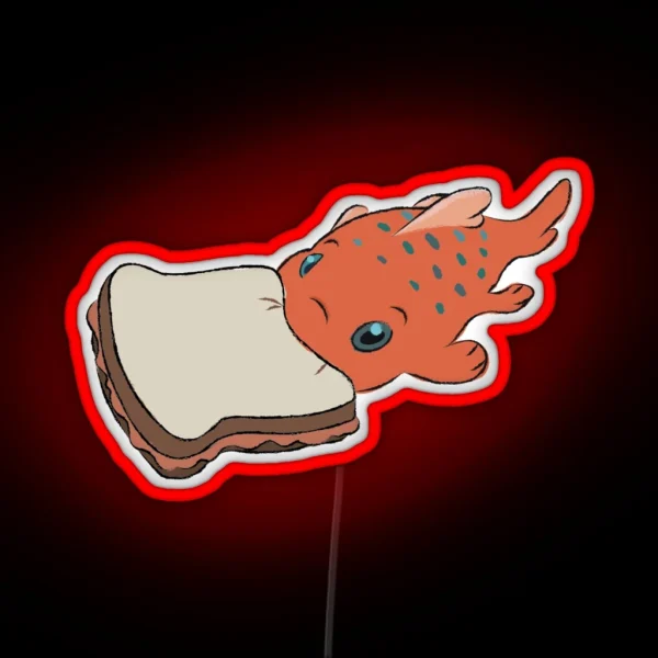 Pudge The Fish RGB Neon Sign