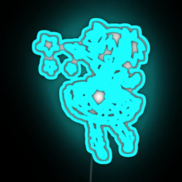 Puella Magi Madoka Magica Madoka Kaname RGB Neon Sign
