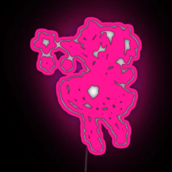Puella Magi Madoka Magica Madoka Kaname RGB Neon Sign