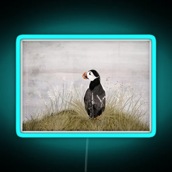 Puffin RGB Neon Sign