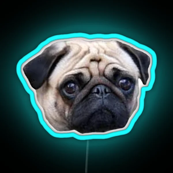 Pug RGB Neon Sign