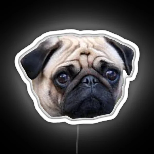 Pug RGB Neon Sign