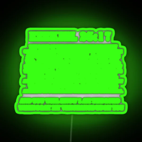 Pulp Fiction Ezekiel 25 17 RGB Neon Sign