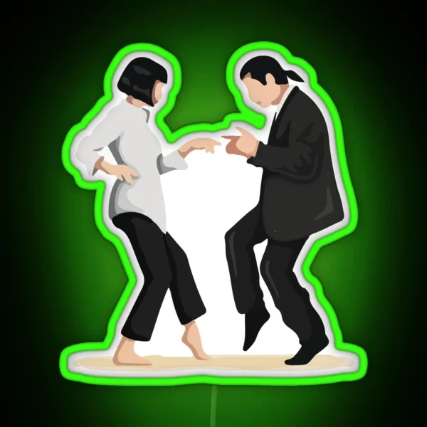 Pulp Fiction RGB Neon Sign