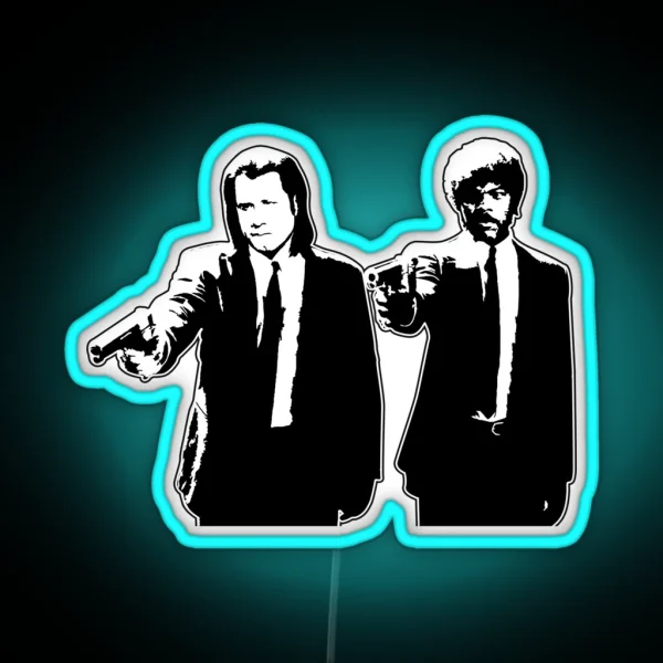 Pulp Fiction RGB Neon Sign