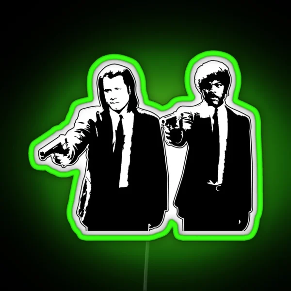 Pulp Fiction RGB Neon Sign
